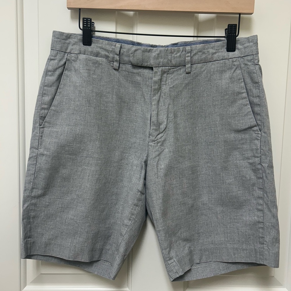 J. Crew Light Gray Flat Front Men's Shorts